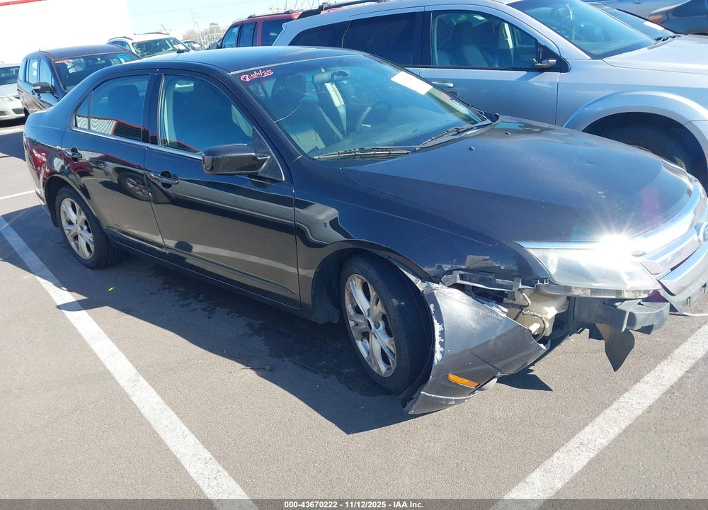 2012 FORD FUSION SE VIN: 3FAHP0HG2CR232139
