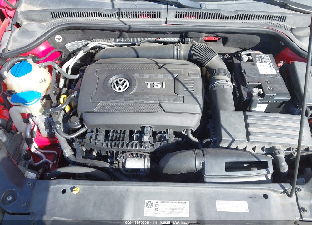 2014 VOLKSWAGEN JETTA VIN: 3VWD17AJ8EM416832