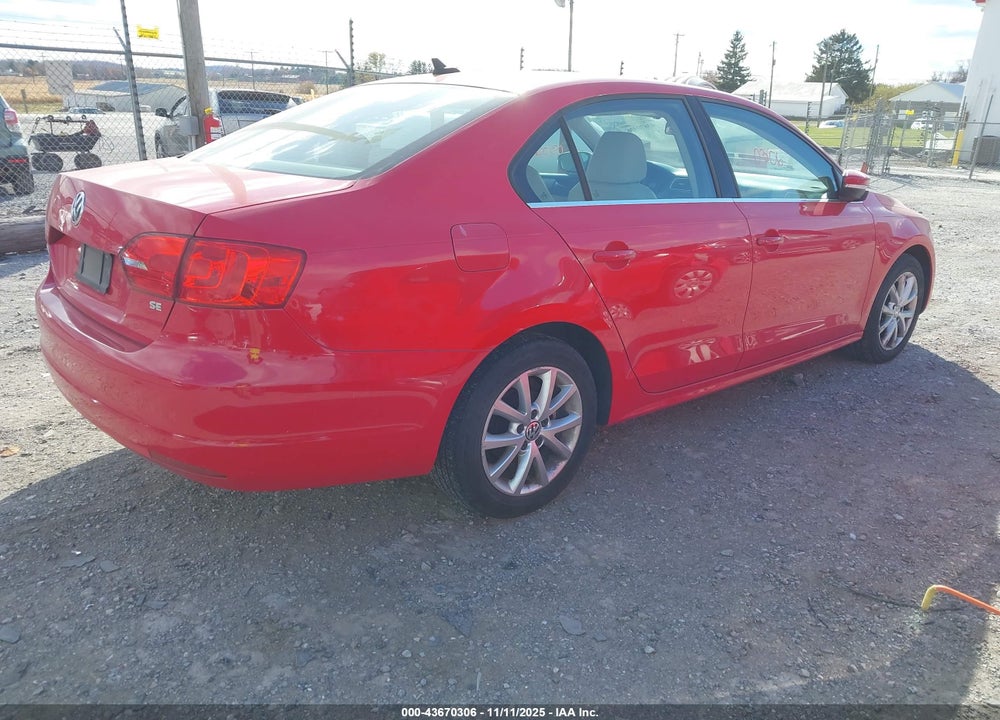 2014 VOLKSWAGEN JETTA VIN: 3VWD17AJ8EM416832