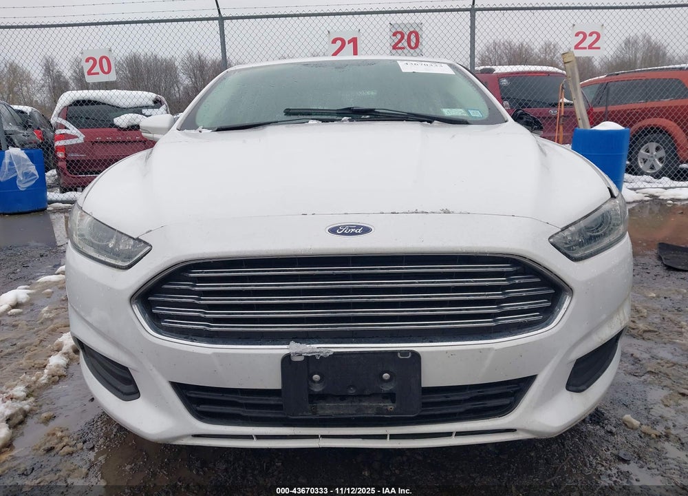 2016 FORD FUSION SE VIN: 3FA6P0H74GR218370