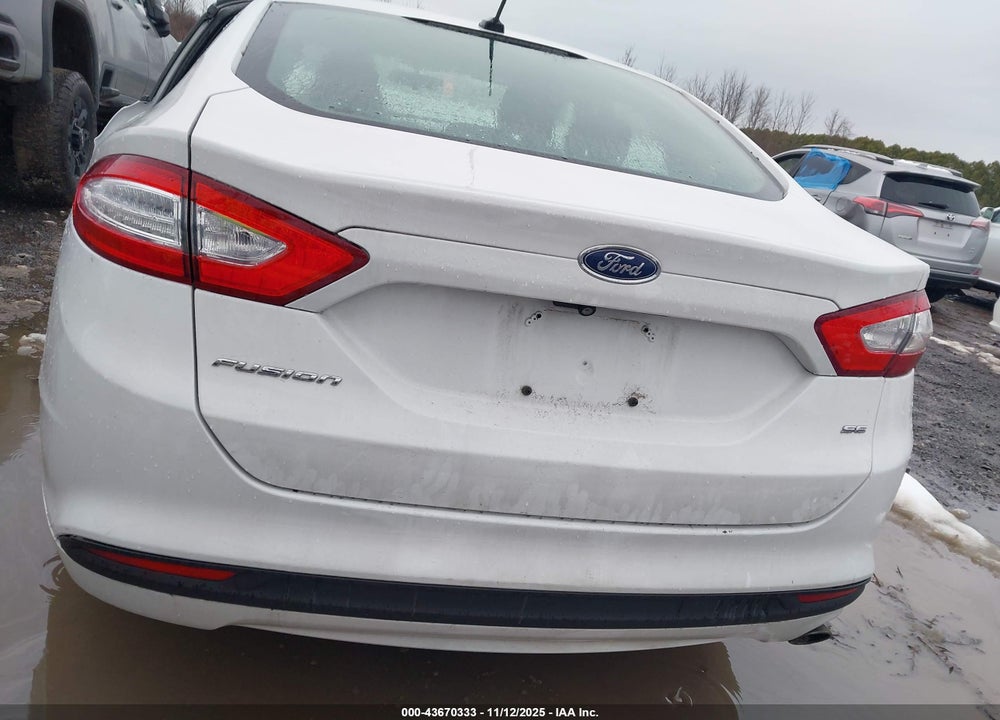 2016 FORD FUSION SE VIN: 3FA6P0H74GR218370