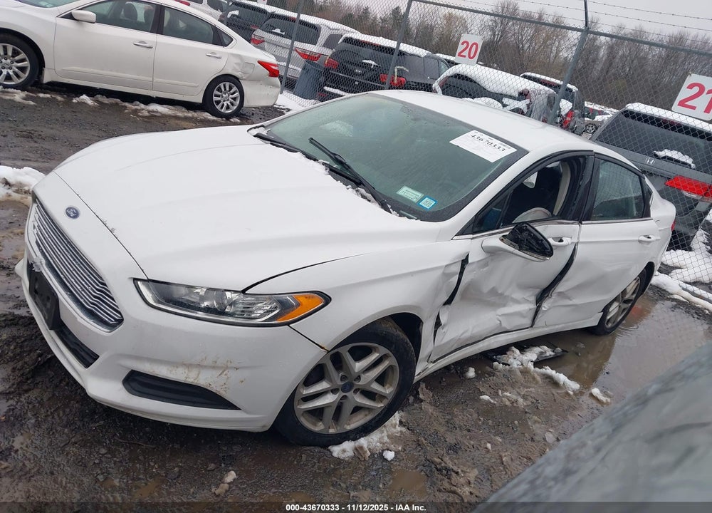 2016 FORD FUSION SE VIN: 3FA6P0H74GR218370