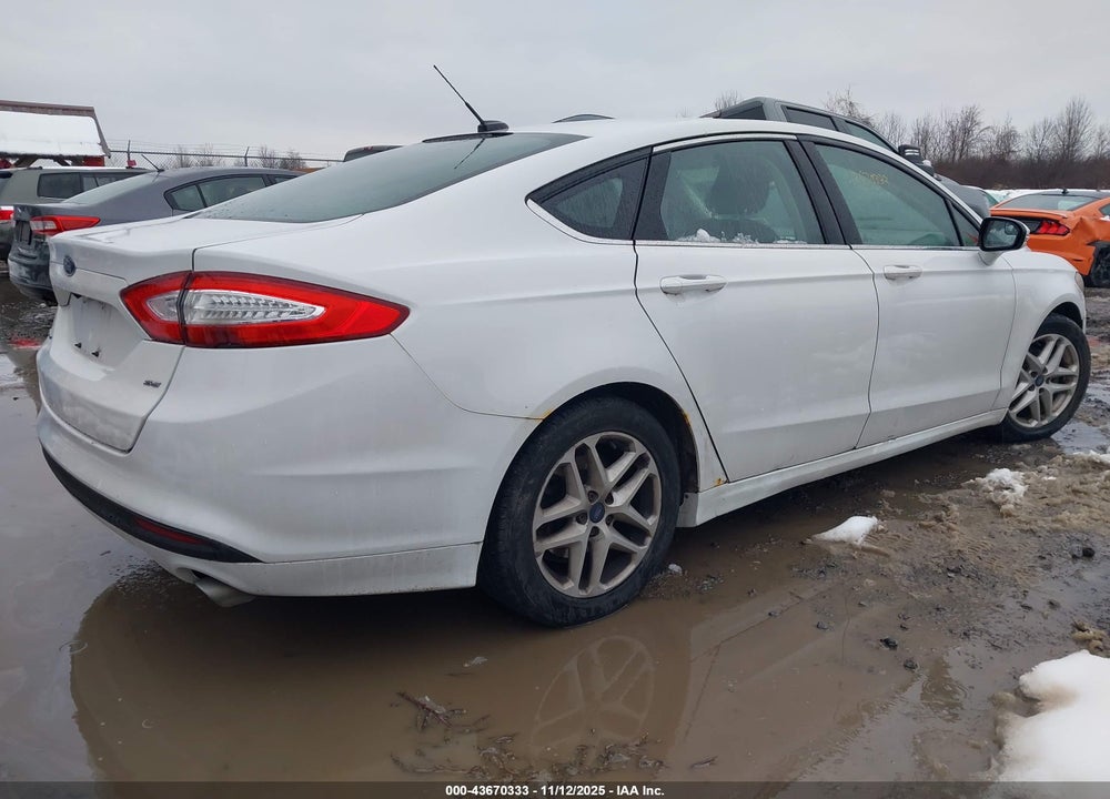 2016 FORD FUSION SE VIN: 3FA6P0H74GR218370