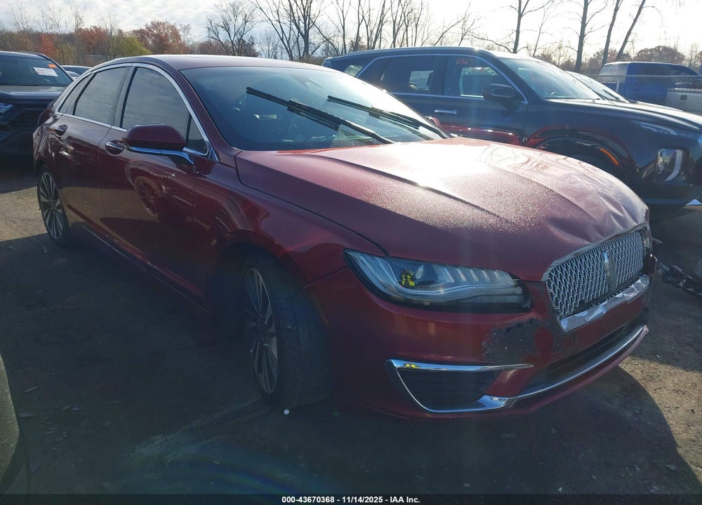 2017 LINCOLN MKZ RESERVE VIN: 3LN6L5E95HR618556