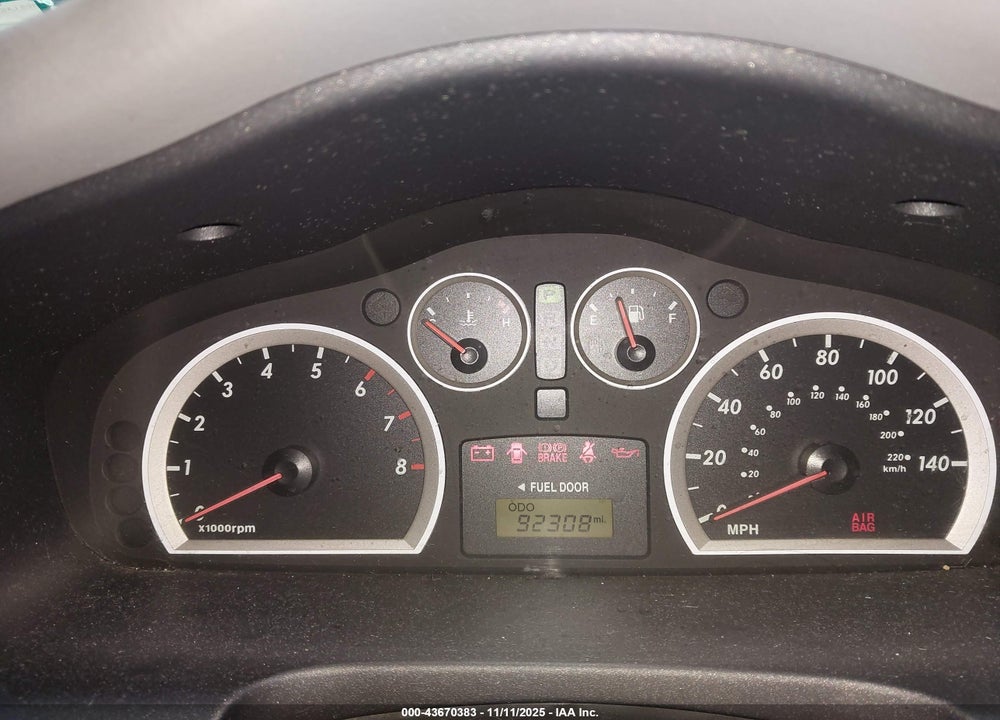 2006 HYUNDAI SANTA FE VIN: KM8SC73E36U094596