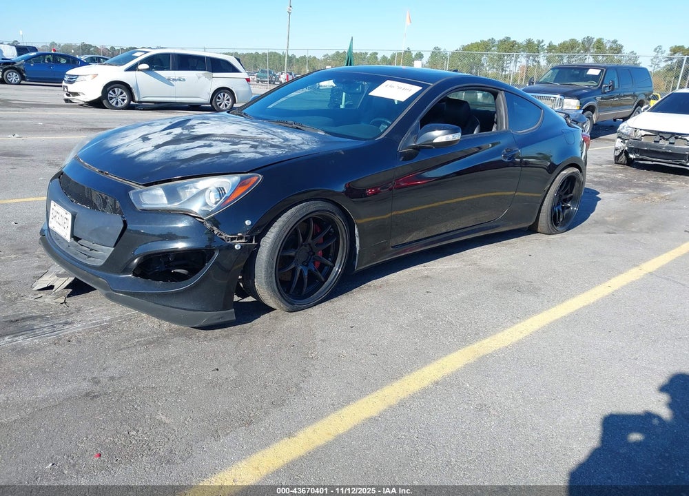 2013 HYUNDAI GENESIS 3.8 TRACK VIN: KMHHU6KJ4DU082311