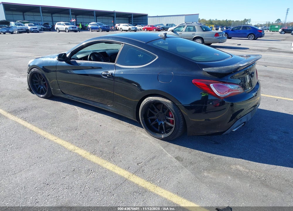 2013 HYUNDAI GENESIS 3.8 TRACK VIN: KMHHU6KJ4DU082311