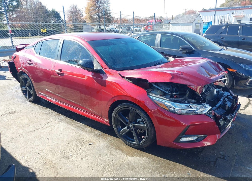 2022 NISSAN SENTRA SR XTRONIC CVT VIN: 3N1AB8DV1NY261222
