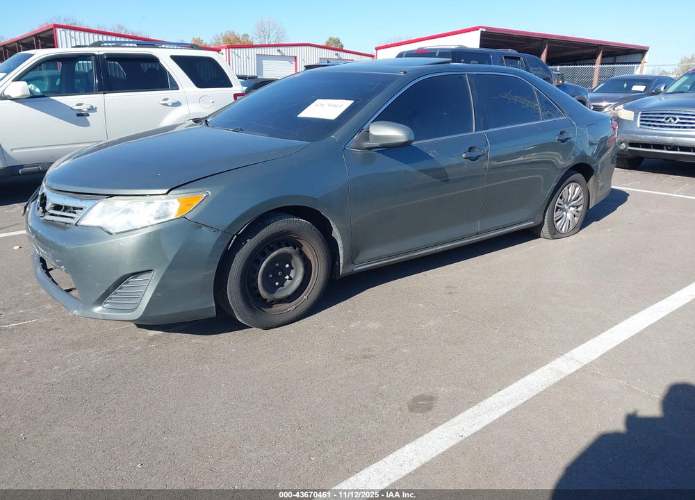 2012 TOYOTA CAMRY LE VIN: 4T1BF1FK5CU623077