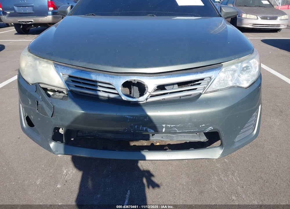 2012 TOYOTA CAMRY LE VIN: 4T1BF1FK5CU623077
