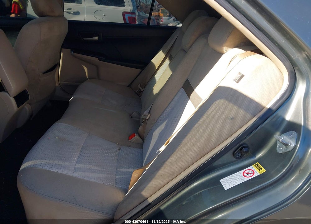 2012 TOYOTA CAMRY LE VIN: 4T1BF1FK5CU623077