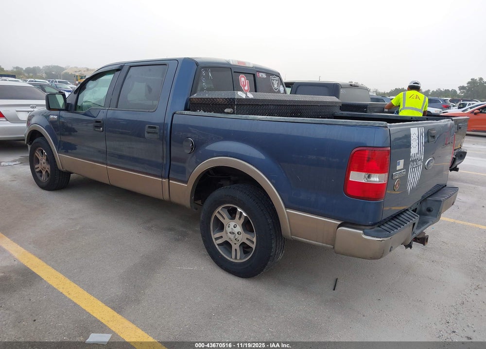 2004 FORD F-150 LARIAT/XLT VIN: 1FTPW12594KB98650