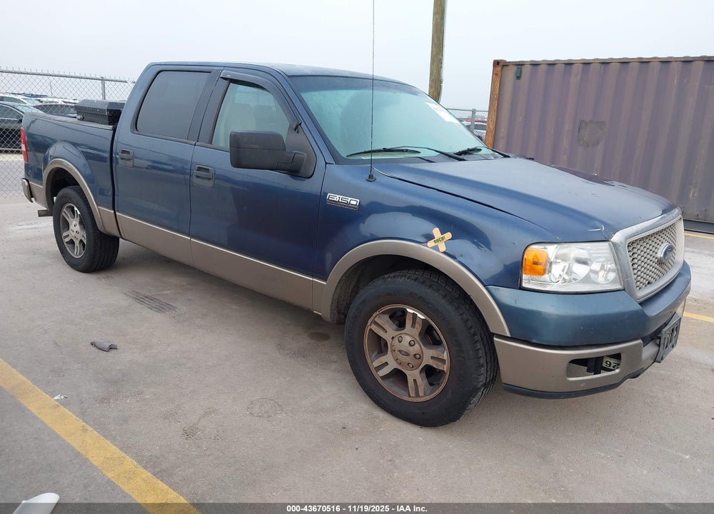 2004 FORD F-150 LARIAT/XLT VIN: 1FTPW12594KB98650
