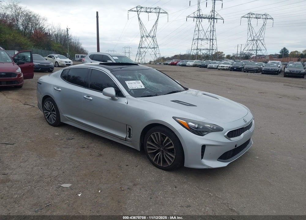 2018 KIA STINGER PREMIUM VIN: KNAE25LA4J6031829