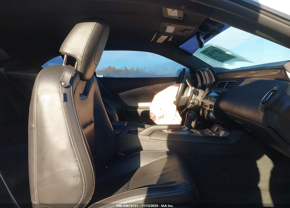 2011 CHEVROLET CAMARO 2LT VIN: 2G1FC1ED4B9209987