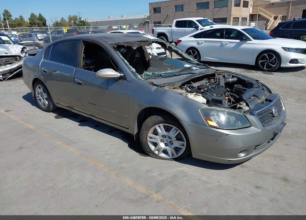 2006 NISSAN ALTIMA 2.5 S VIN: 1N4AL11D86N366664