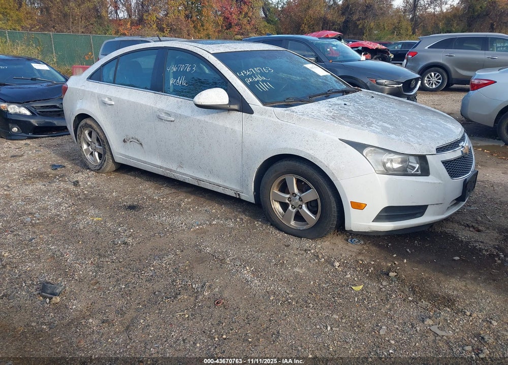 2012 CHEVROLET CRUZE 1LT VIN: 1G1PF5SC9C7161372