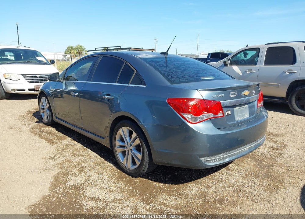 2012 CHEVROLET CRUZE LTZ VIN: 1G1PH5SC8C7271307