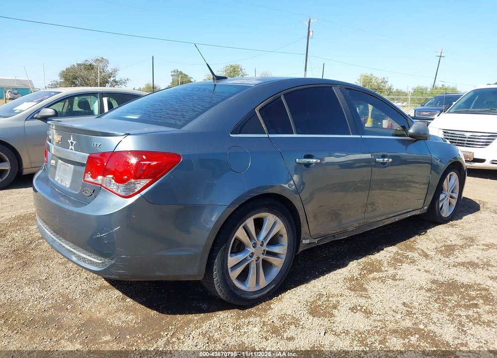 2012 CHEVROLET CRUZE LTZ VIN: 1G1PH5SC8C7271307