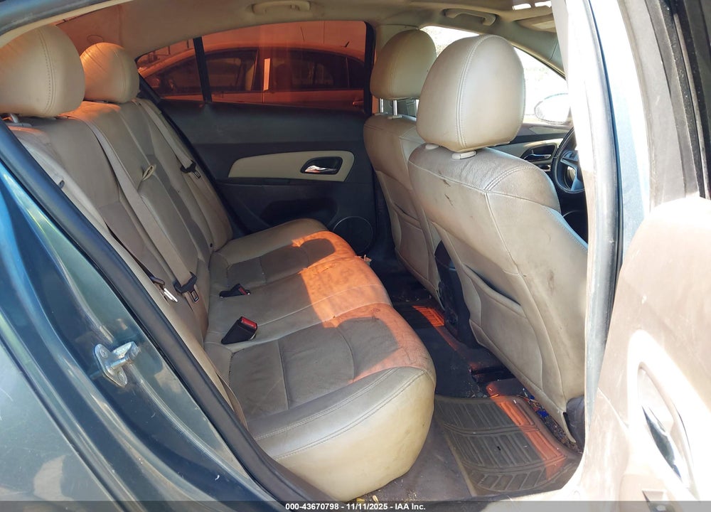 2012 CHEVROLET CRUZE LTZ VIN: 1G1PH5SC8C7271307