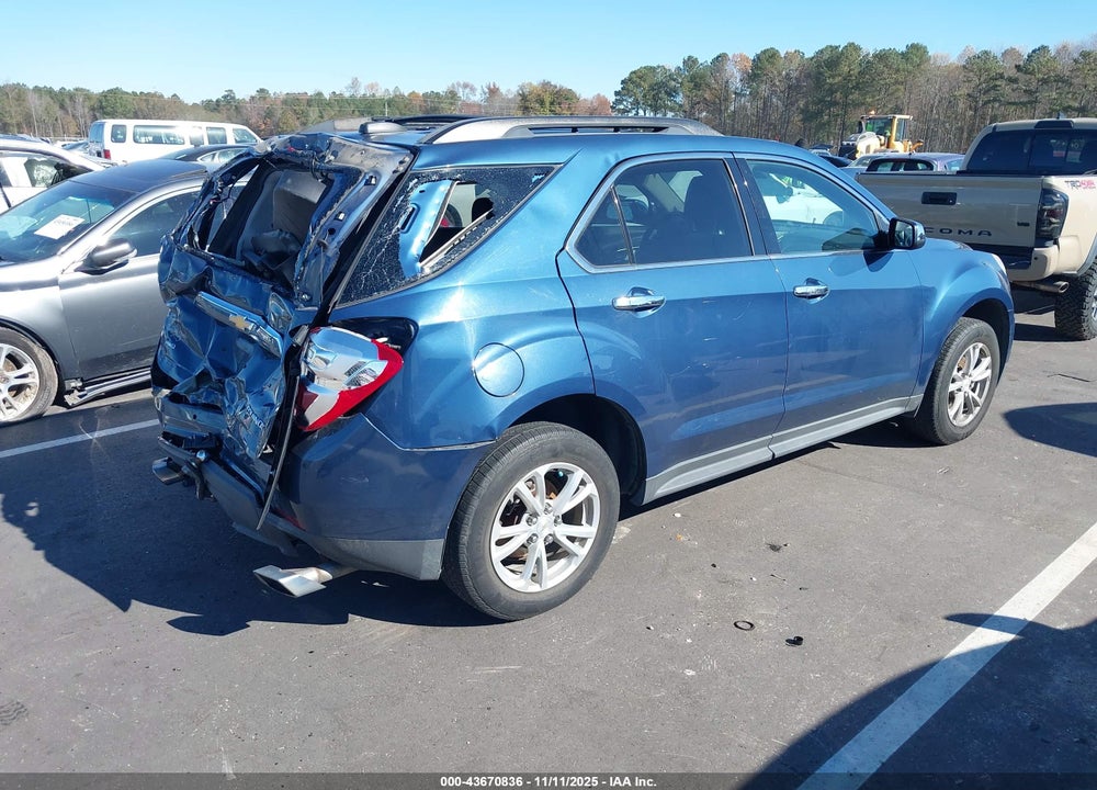 2016 CHEVROLET EQUINOX LT VIN: 2GNFLFE31G6309265