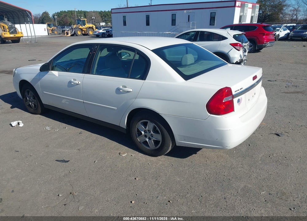 2005 CHEVROLET MALIBU LS VIN: 1G1ZT54815F190321