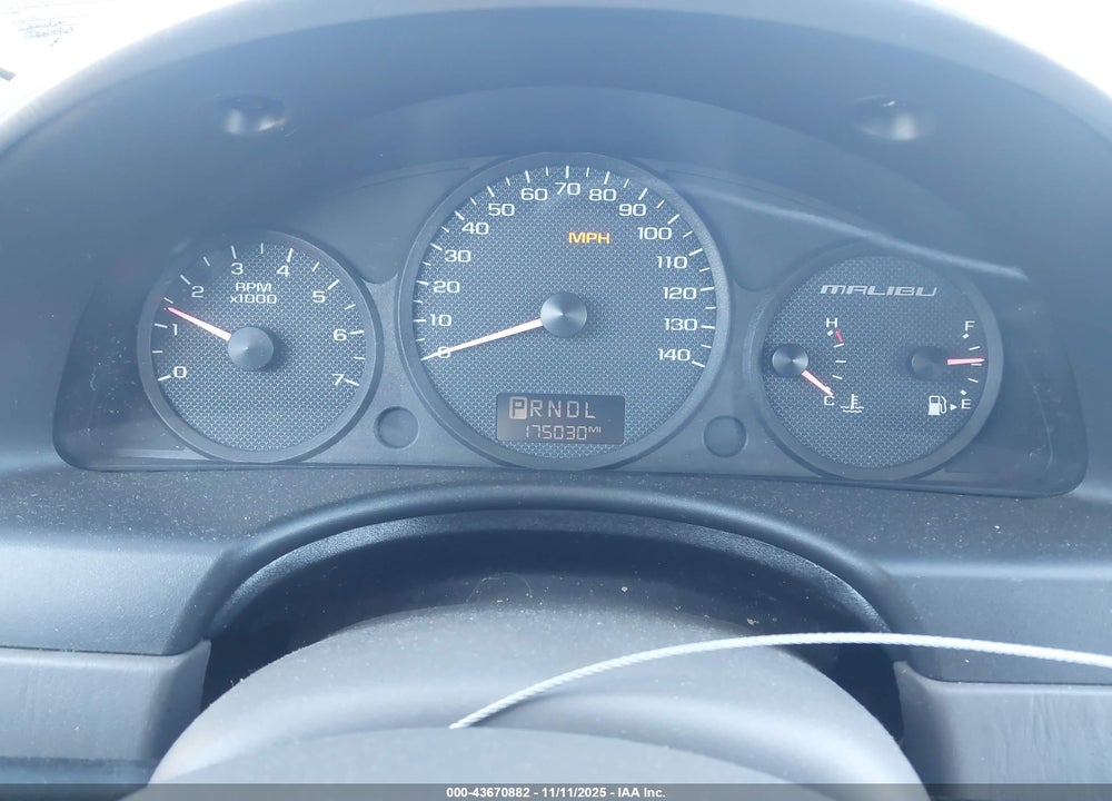 2005 CHEVROLET MALIBU LS VIN: 1G1ZT54815F190321
