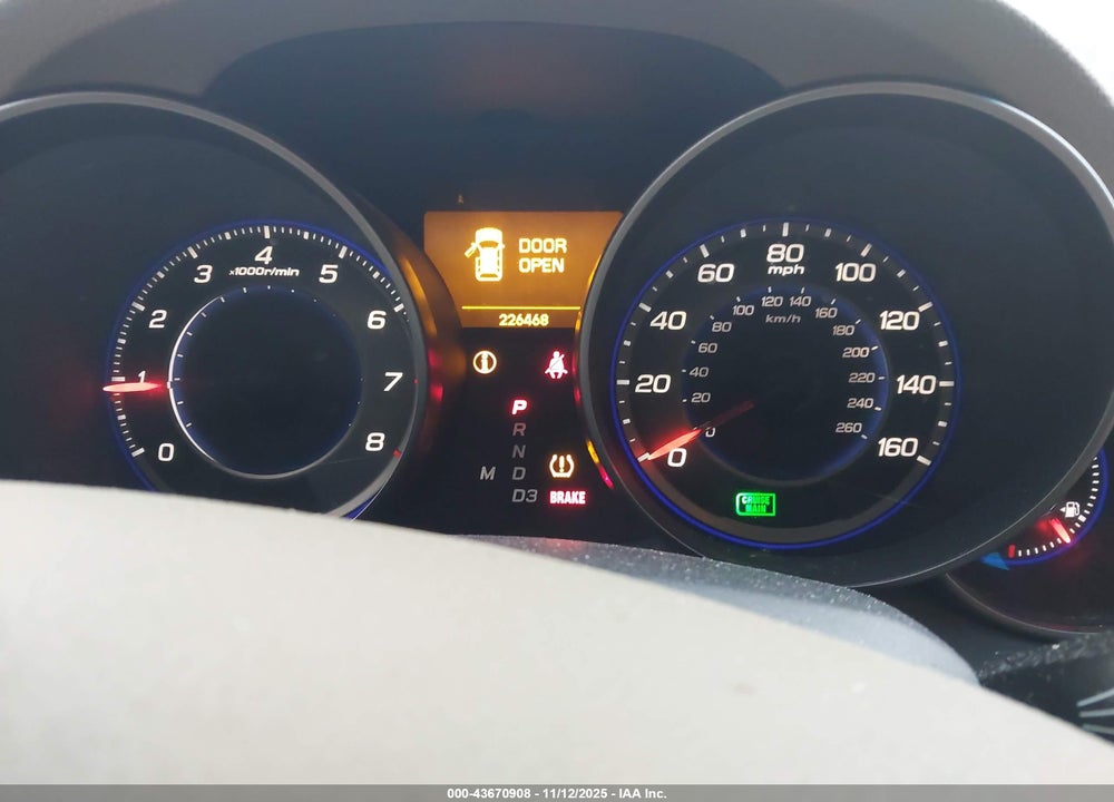 2008 ACURA MDX TECHNOLOGY PACKAGE VIN: 2HNYD28428H529252