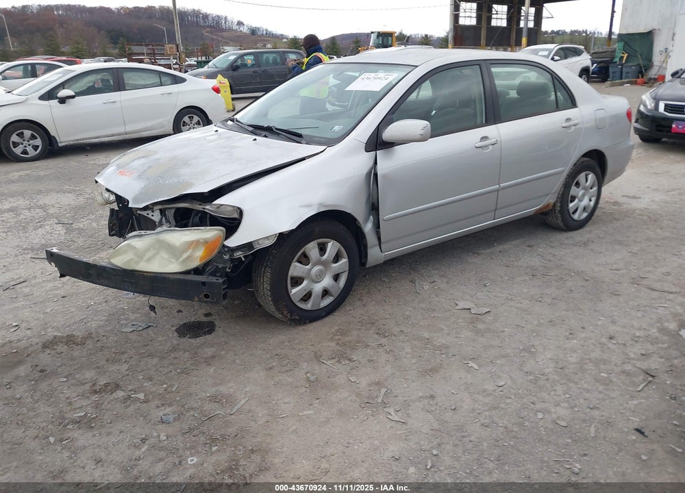 2006 TOYOTA COROLLA LE VIN: JTDBR32E760081757