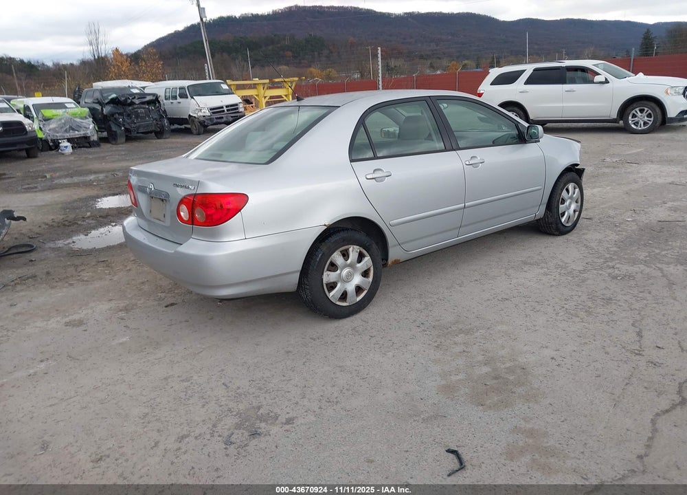 2006 TOYOTA COROLLA LE VIN: JTDBR32E760081757