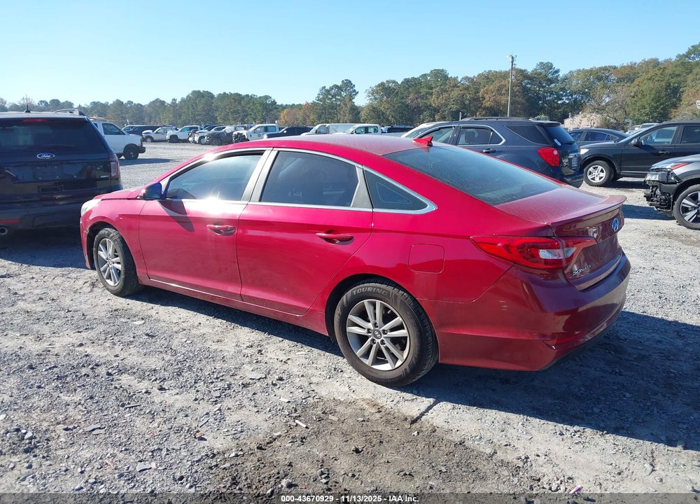 2017 HYUNDAI SONATA VIN: 5NPE24AF3HH570115