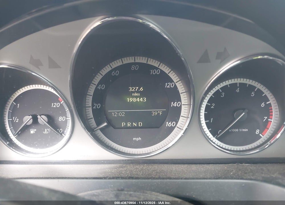 2009 MERCEDES-BENZ C CLASS VIN: WDDGF81X59F226686