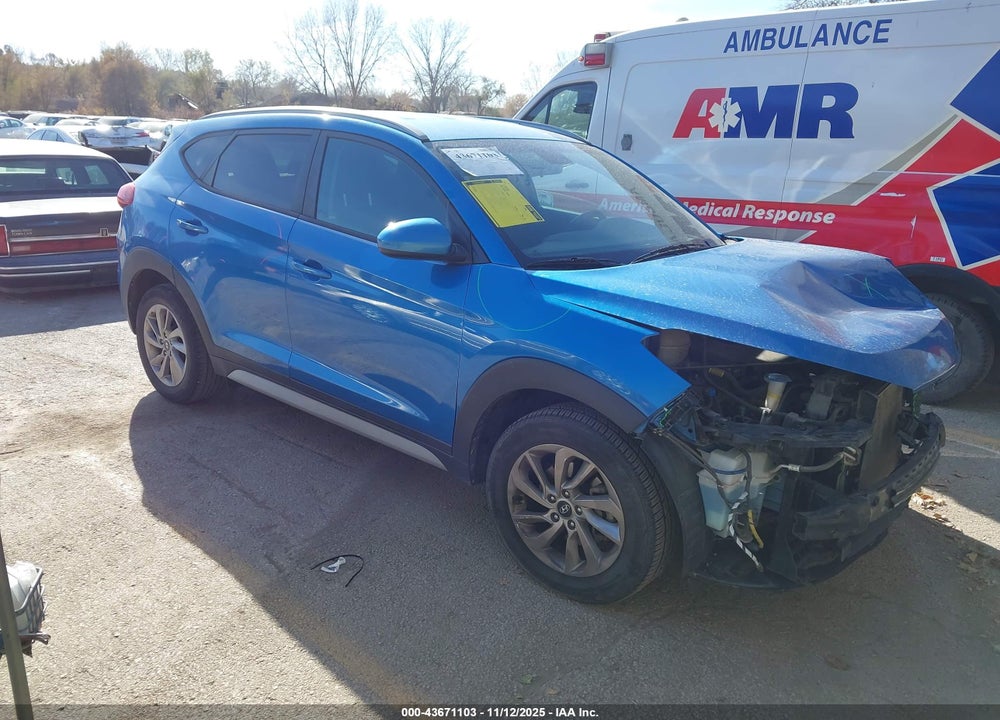 2018 HYUNDAI TUCSON SEL VIN: KM8J33A42JU723515