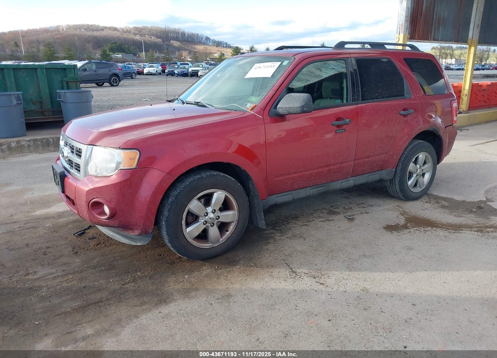 2012 FORD ESCAPE VIN: 1FMCU9DG8CKC22156