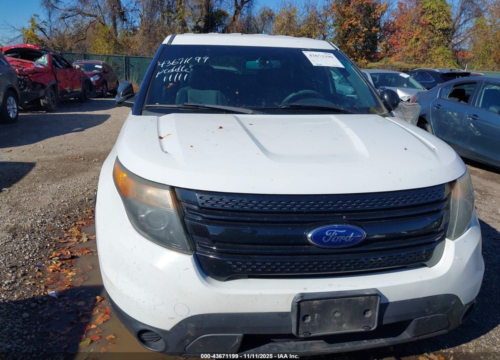 2014 FORD POLICE INTERCEPTOR UTILITY VIN: 1FM5K8AR6EGA18881