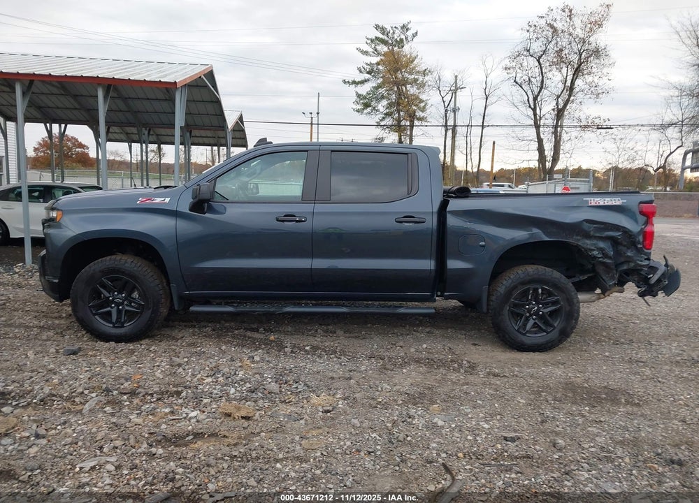 2021 CHEVROLET SILVERADO 1500 4WD SHORT BED LT TRAIL BOSS VIN: 1GCPYFEL1MZ153369