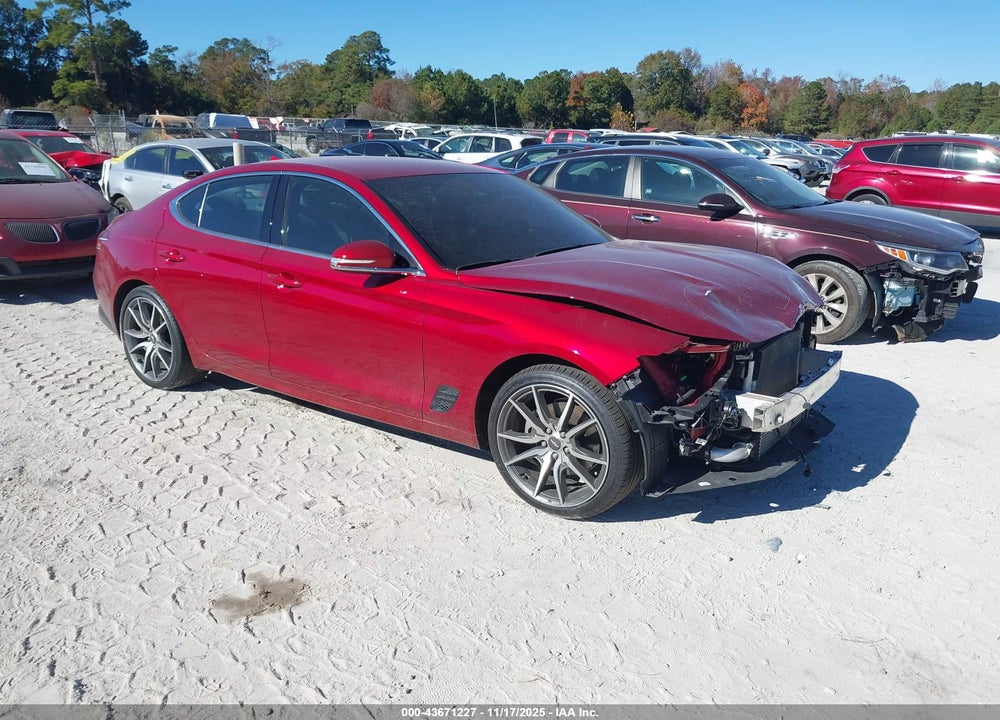 2023 GENESIS G70 2.0T AWD VIN: KMTG34TAXPU125142
