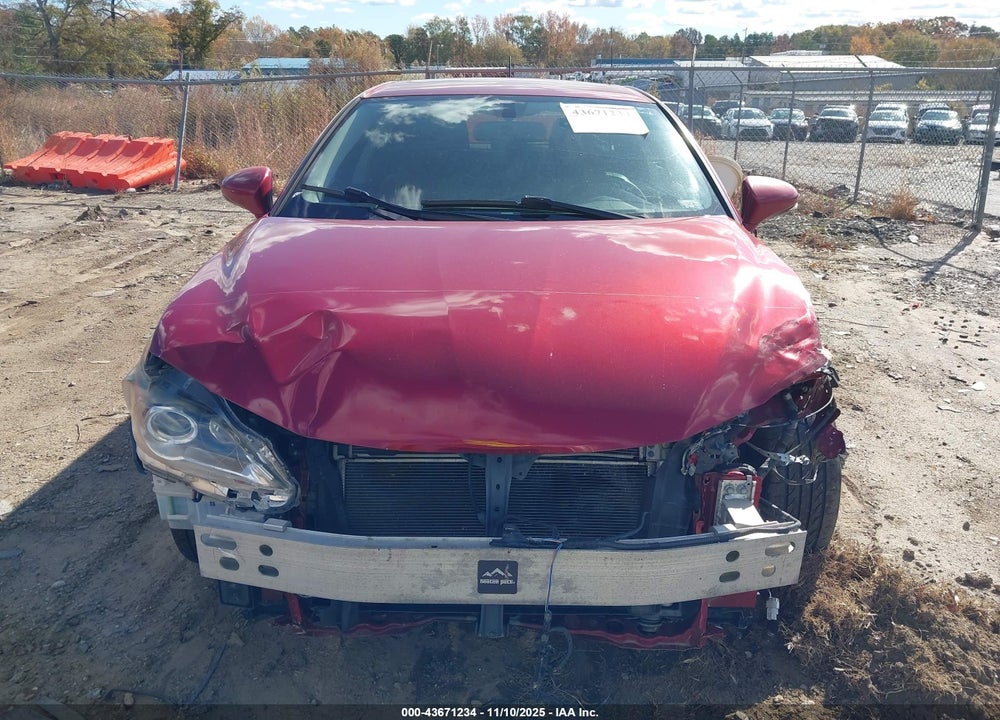 2011 LEXUS CT 200H VIN: JTHKD5BH0B2015150