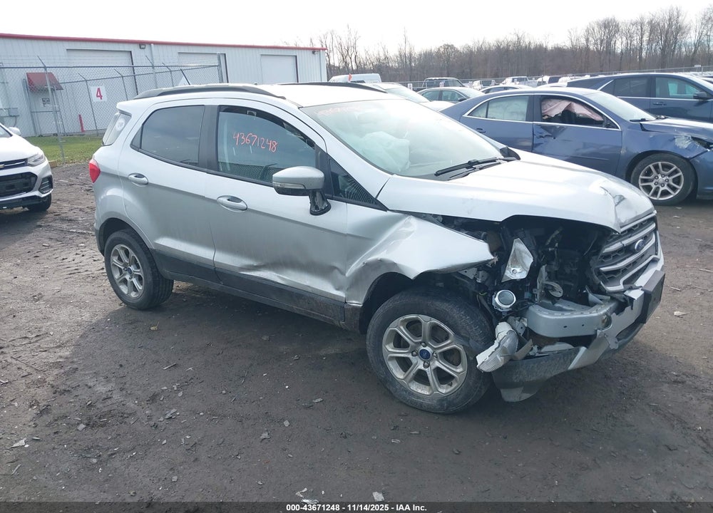 2021 FORD ECOSPORT SE VIN: MAJ6S3GL0MC454703