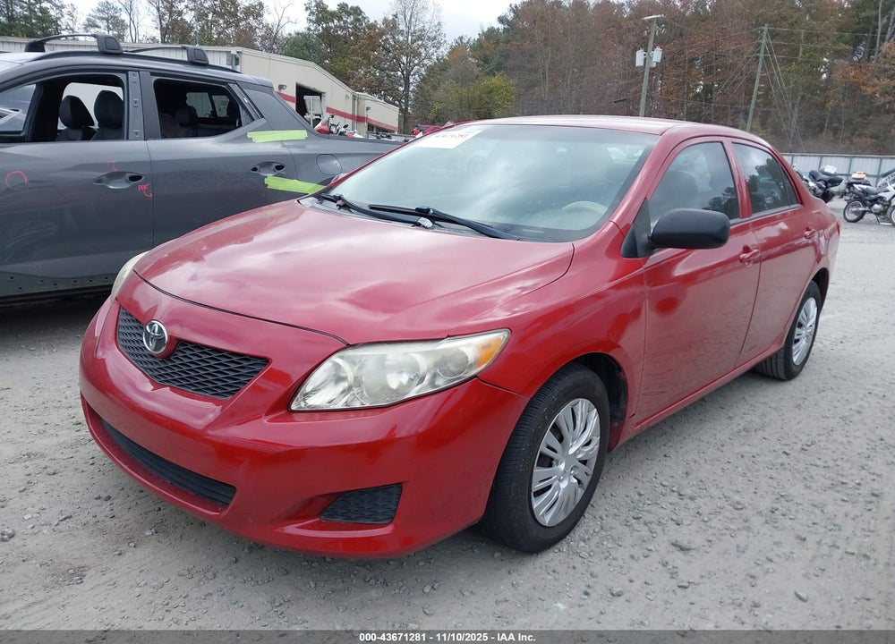 2009 TOYOTA COROLLA LE VIN: 2T1BU40E79C144373