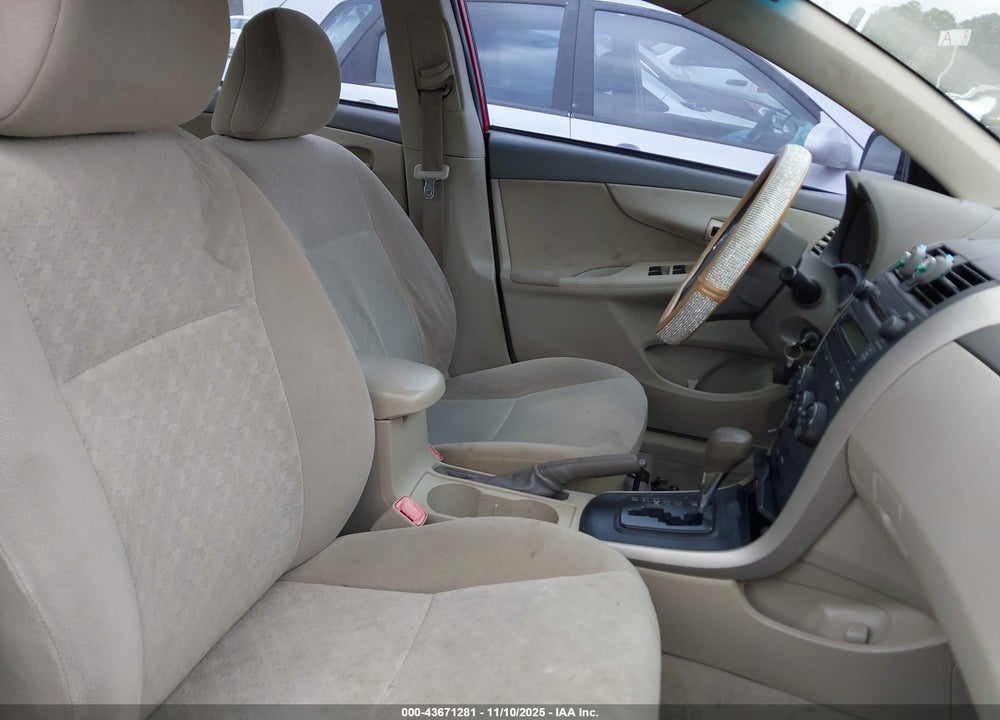 2009 TOYOTA COROLLA LE VIN: 2T1BU40E79C144373