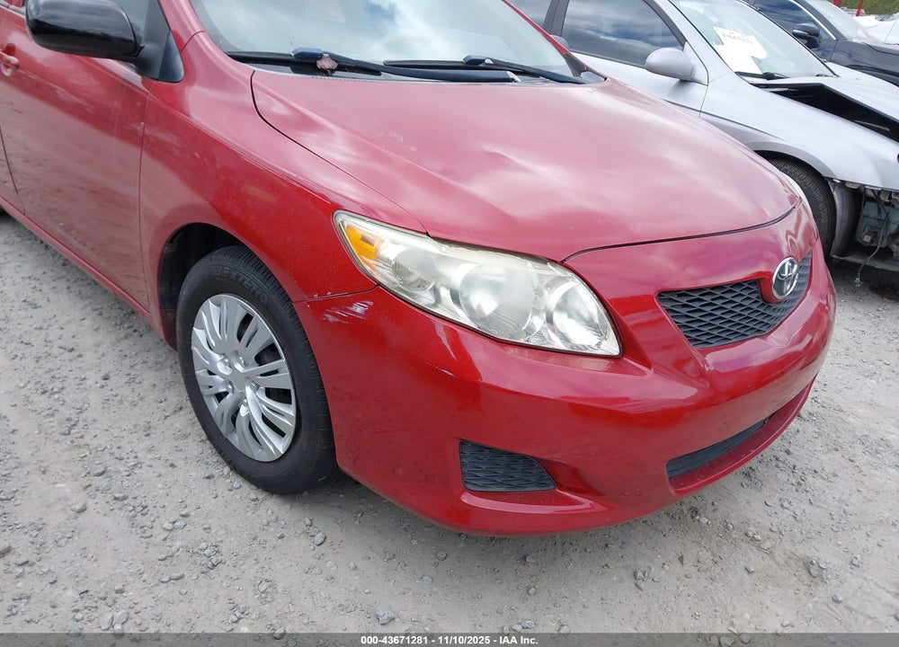 2009 TOYOTA COROLLA LE VIN: 2T1BU40E79C144373