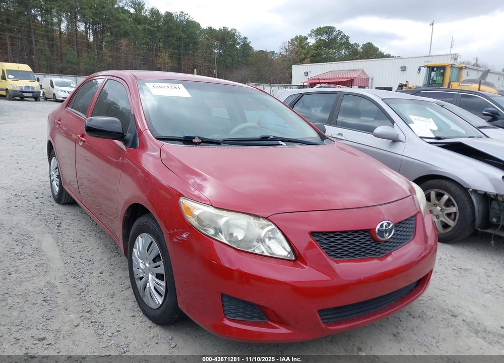 2009 TOYOTA COROLLA LE VIN: 2T1BU40E79C144373