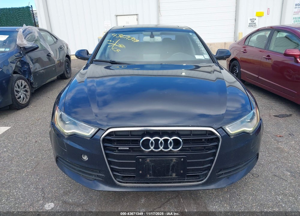 2012 AUDI A6 3.0 PREMIUM VIN: WAUBGAFC9CN004841