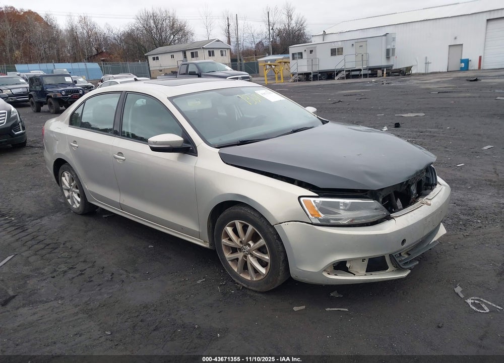 2011 VOLKSWAGEN JETTA 2.5L SE VIN: 3VWDZ7AJ9BM387491