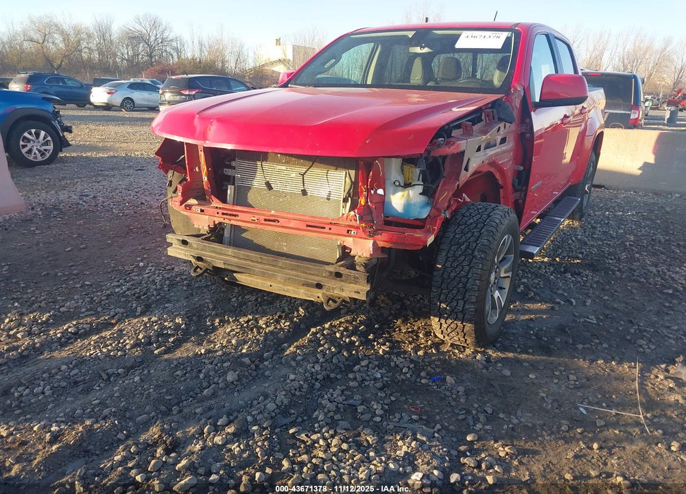 2016 CHEVROLET COLORADO Z71 VIN: 1GCGTDE35G1335517