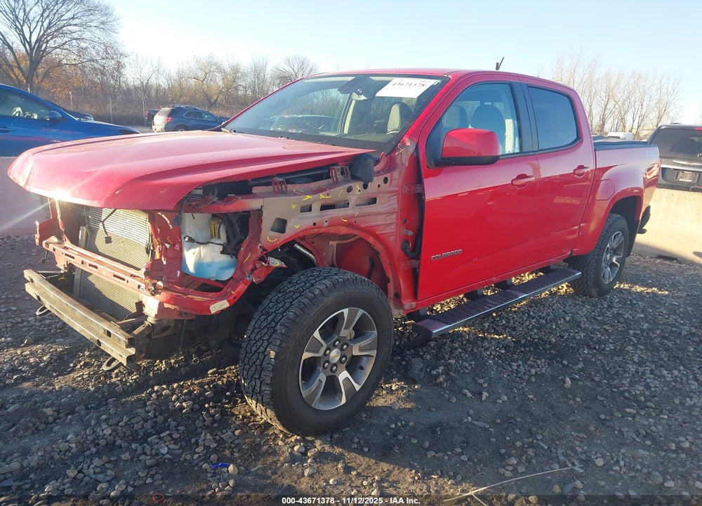 2016 CHEVROLET COLORADO Z71 VIN: 1GCGTDE35G1335517
