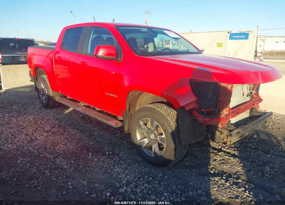 2016 CHEVROLET COLORADO Z71 VIN: 1GCGTDE35G1335517
