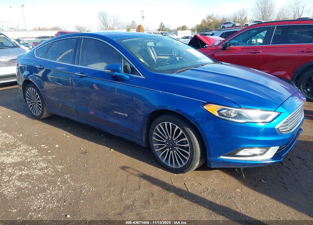 2017 FORD FUSION HYBRID TITANIUM VIN: 3FA6P0RU1HR360391