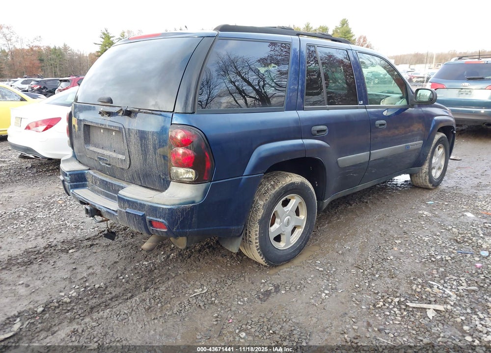 2003 CHEVROLET TRAILBLAZER LS VIN: 1GNDT13S332411808